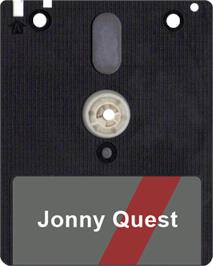 Artwork on the Disc for Jonny Quest on the Amstrad CPC.