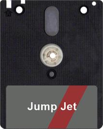 Artwork on the Disc for Jump Jet on the Amstrad CPC.