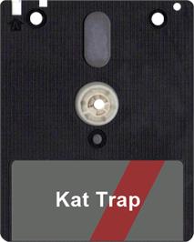 Artwork on the Disc for Kat Trap - Planet of the Cat-Men on the Amstrad CPC.