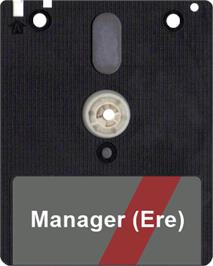 Artwork on the Disc for Manager on the Amstrad CPC.