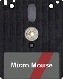 Artwork on the Disc for Micro Mouse on the Amstrad CPC.