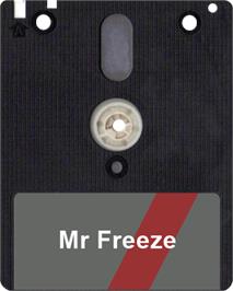 Artwork on the Disc for Mr. Freeze on the Amstrad CPC.