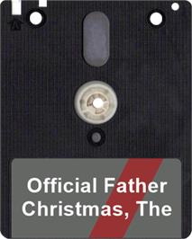 Artwork on the Disc for Official Father Christmas, The on the Amstrad CPC.
