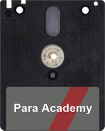 Artwork on the Disc for Para Academy on the Amstrad CPC.