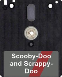 Artwork on the Disc for Scooby-Doo and Scrappy-Doo on the Amstrad CPC.