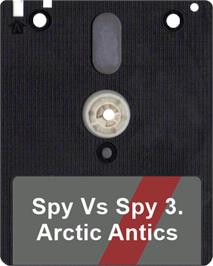 Artwork on the Disc for Spy vs. Spy III: Arctic Antics on the Amstrad CPC.