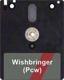 Artwork on the Disc for Wishbringer on the Amstrad CPC.