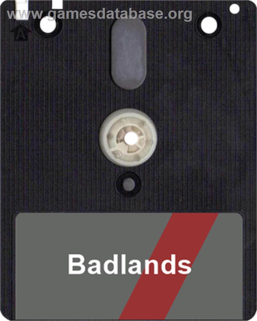 Badlands - Amstrad CPC - Artwork - Disc