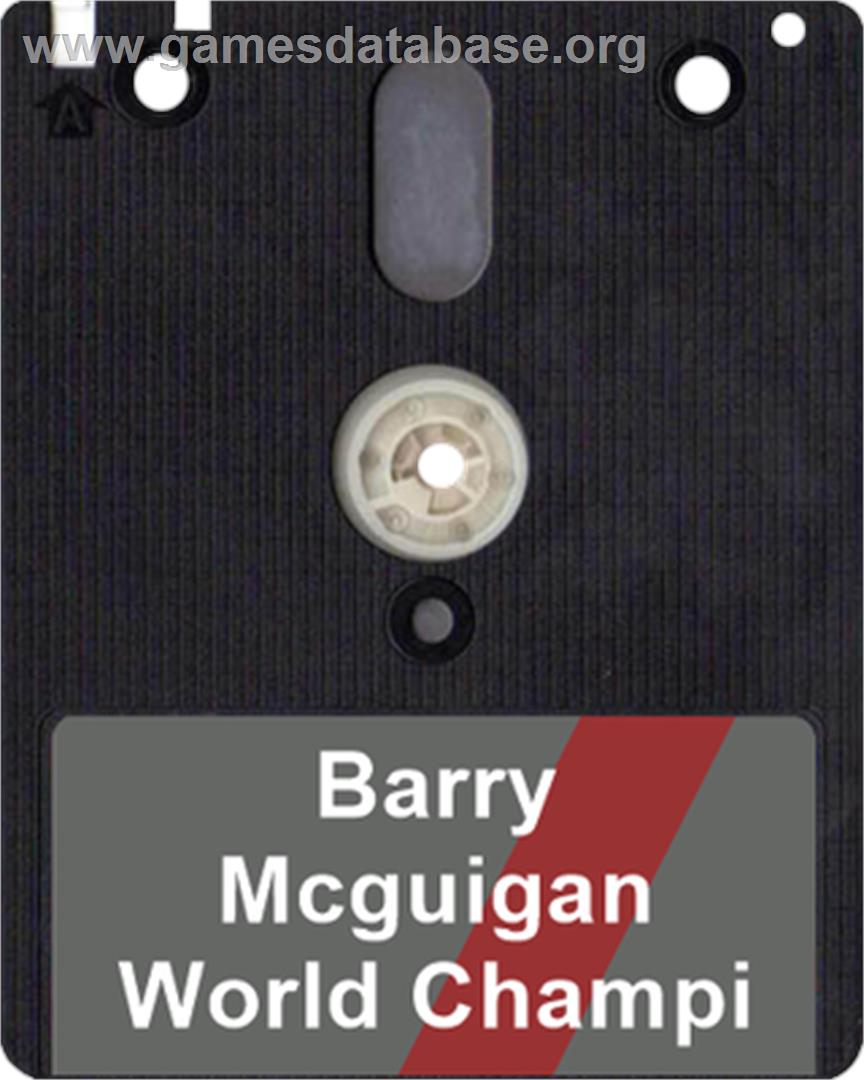 Barry McGuigan World Championship Boxing - Amstrad CPC - Artwork - Disc