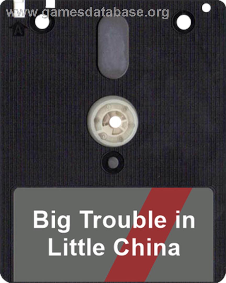 Big Trouble in Little China - Amstrad CPC - Artwork - Disc