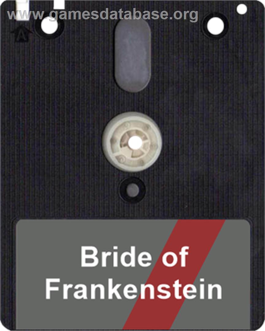 Bride Of Frankenstein - Amstrad CPC - Artwork - Disc