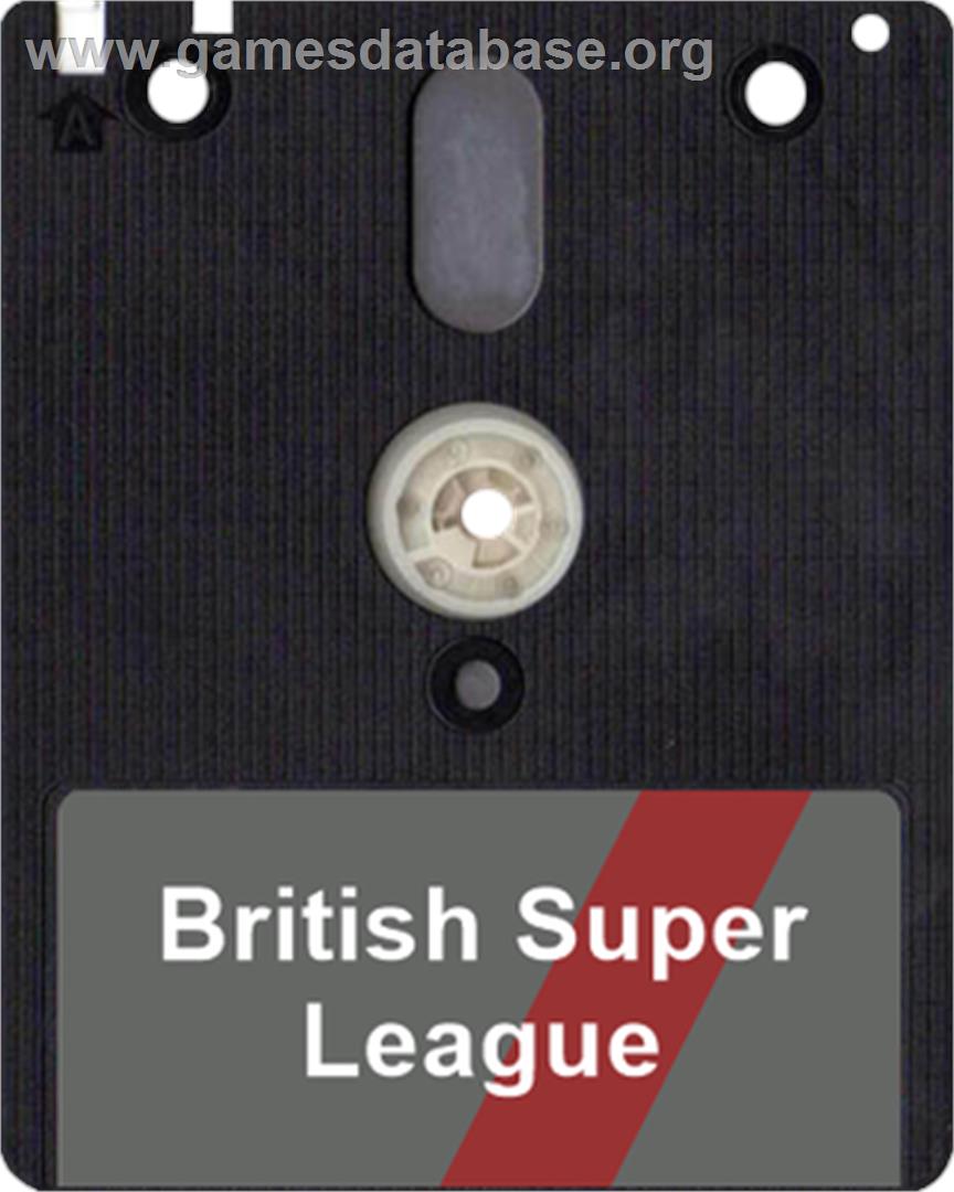British Super League - Amstrad CPC - Artwork - Disc