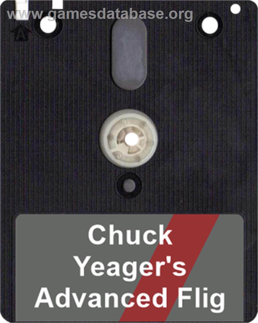 Chuck Yeager's Advanced Flight Trainer - Amstrad CPC - Artwork - Disc