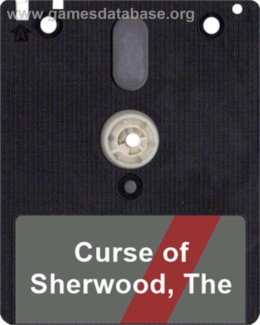 Curse Of Sherwood, The - Amstrad CPC - Artwork - Disc