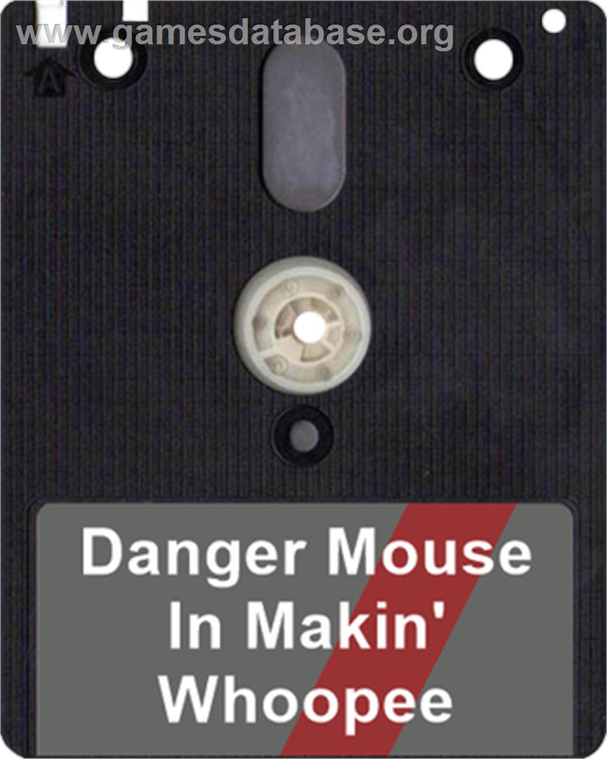 Danger Mouse in Making Whoopee! - Amstrad CPC - Artwork - Disc