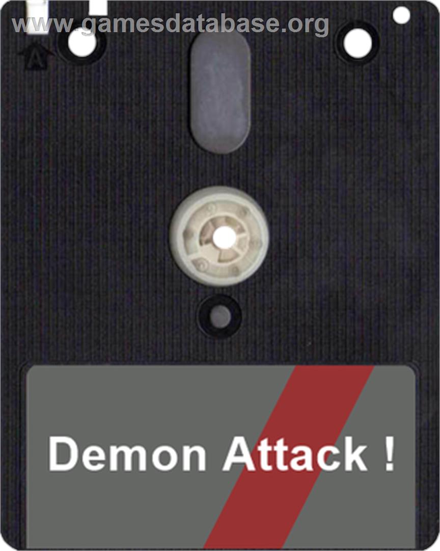 Demon Attack - Amstrad CPC - Artwork - Disc