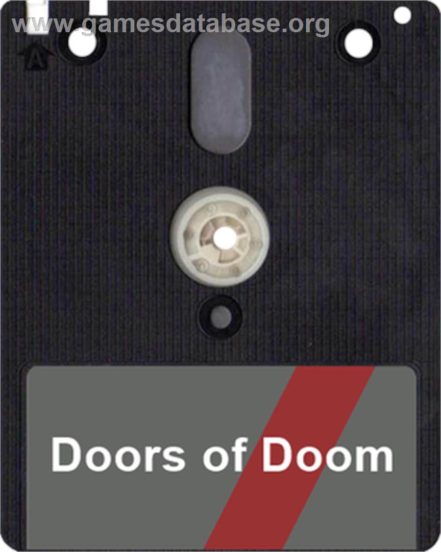 Doors Of Doom - Amstrad CPC - Artwork - Disc