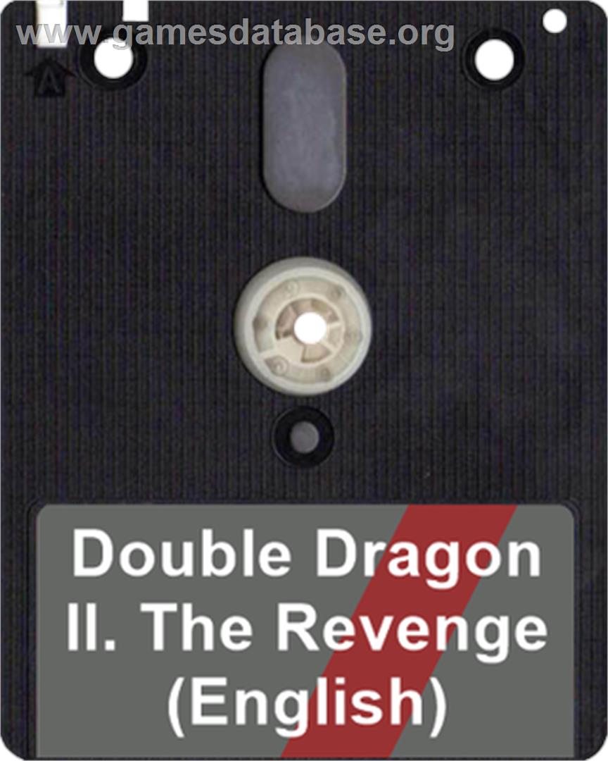 Double Dragon 2 - The Revenge - Amstrad CPC - Artwork - Disc