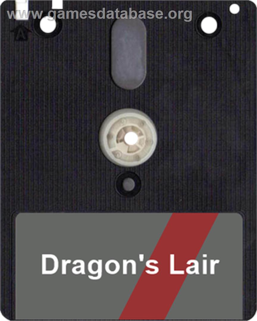 Dragon's Lair - Amstrad CPC - Artwork - Disc