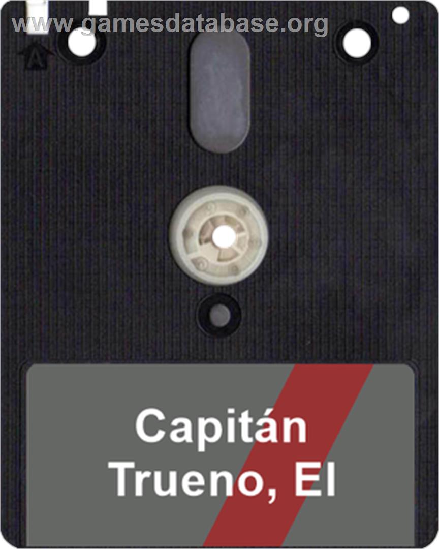 El Capitán Trueno - Amstrad CPC - Artwork - Disc