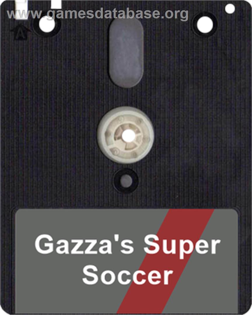 Gazza's Super Soccer - Amstrad CPC - Artwork - Disc