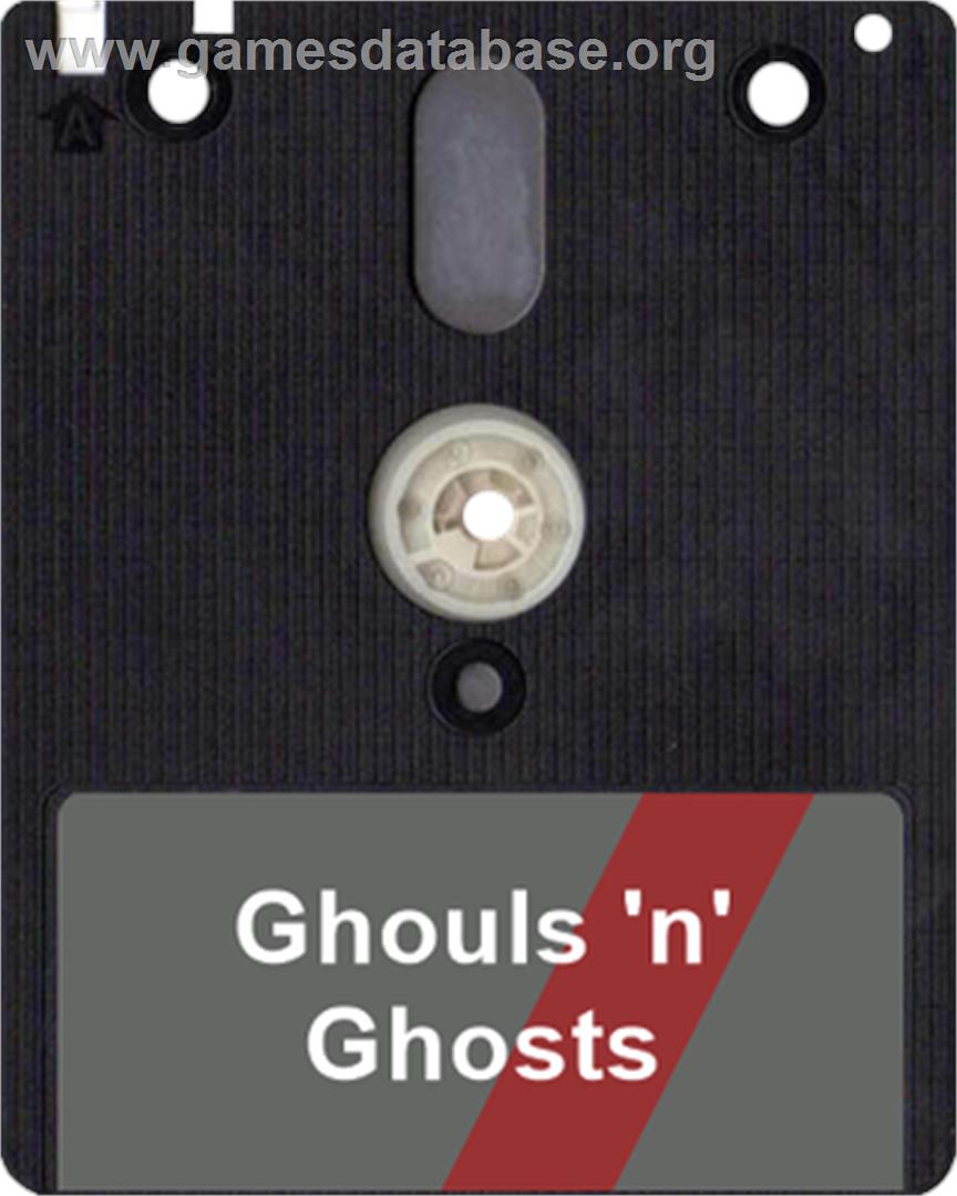 Ghouls'n Ghosts - Amstrad CPC - Artwork - Disc