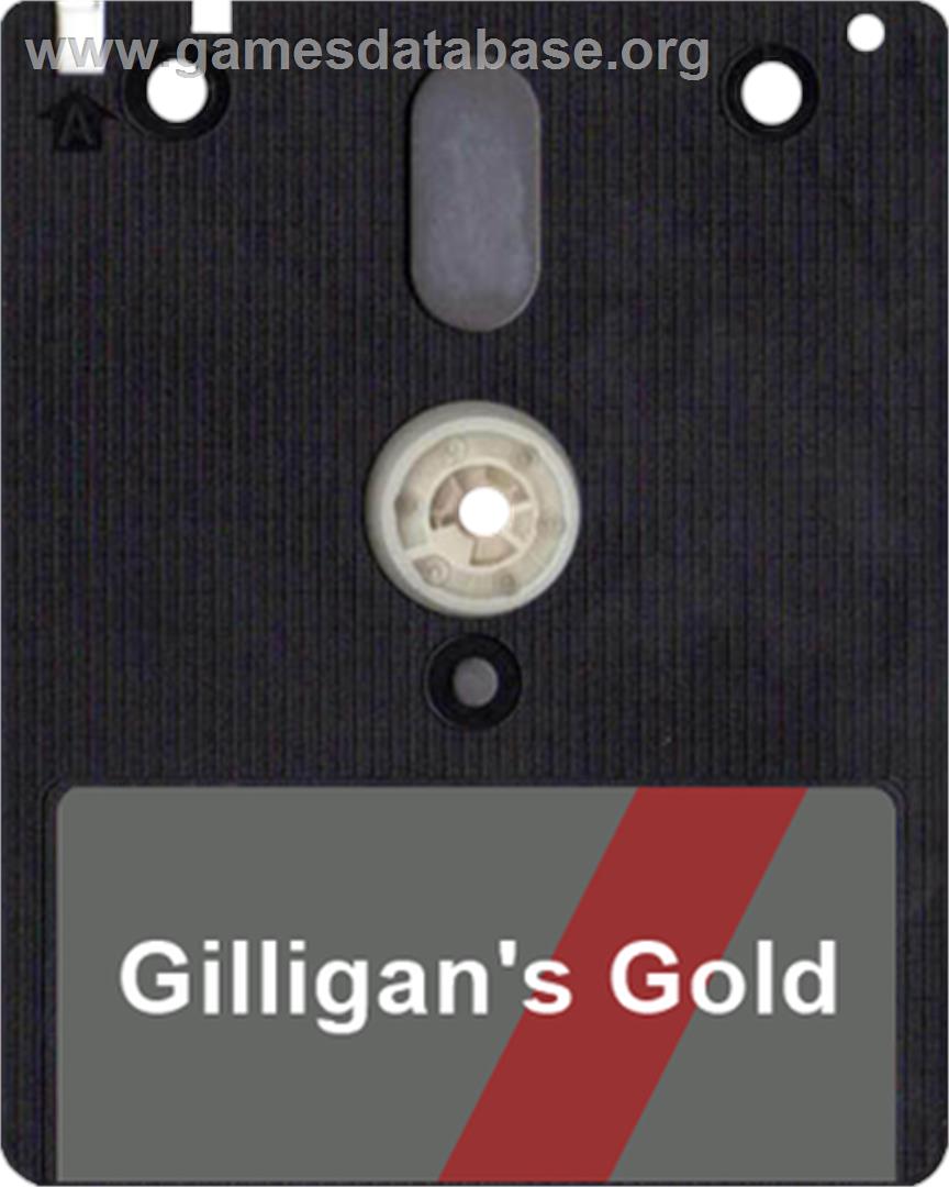 Gilligan's Gold - Amstrad CPC - Artwork - Disc