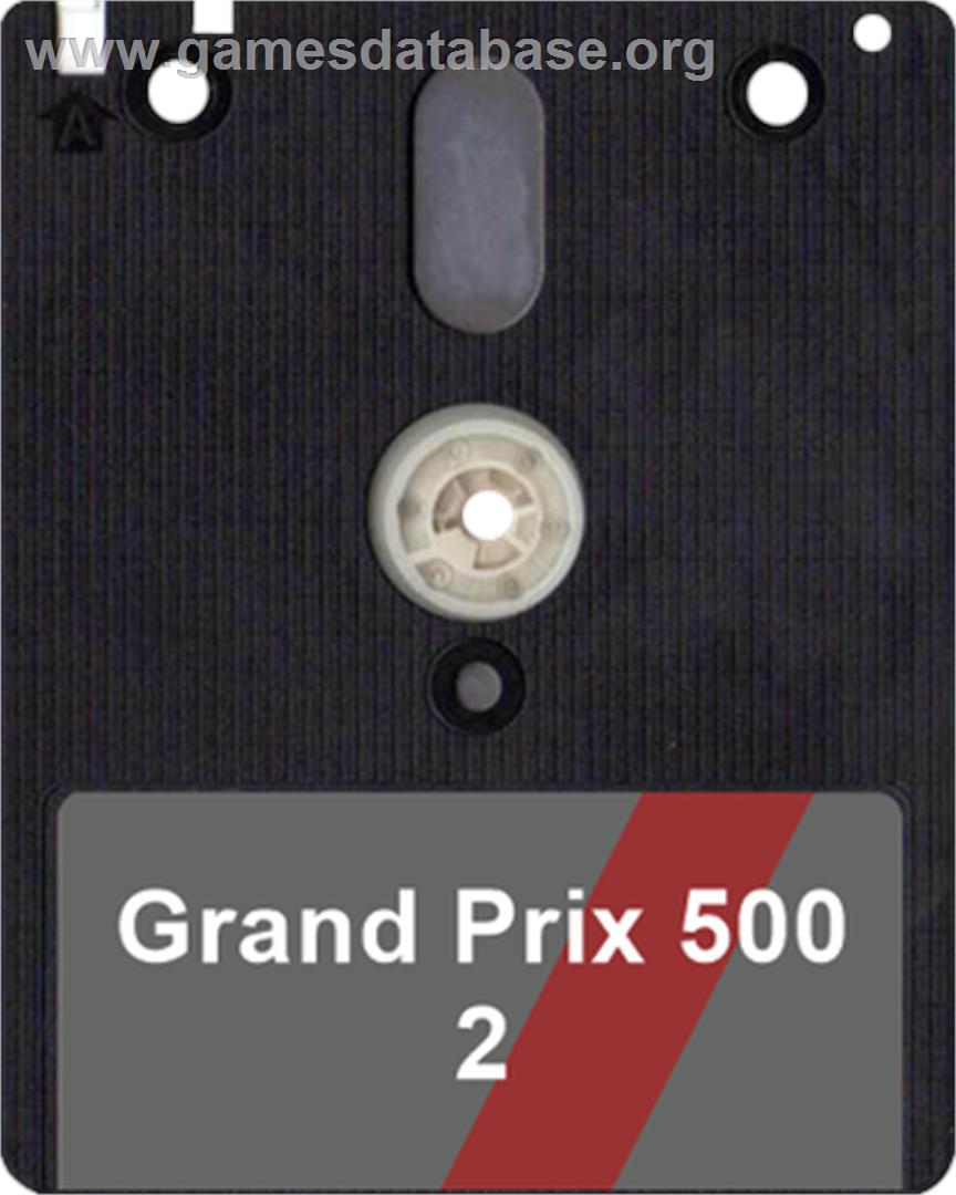Grand Prix 500 2 - Amstrad CPC - Artwork - Disc