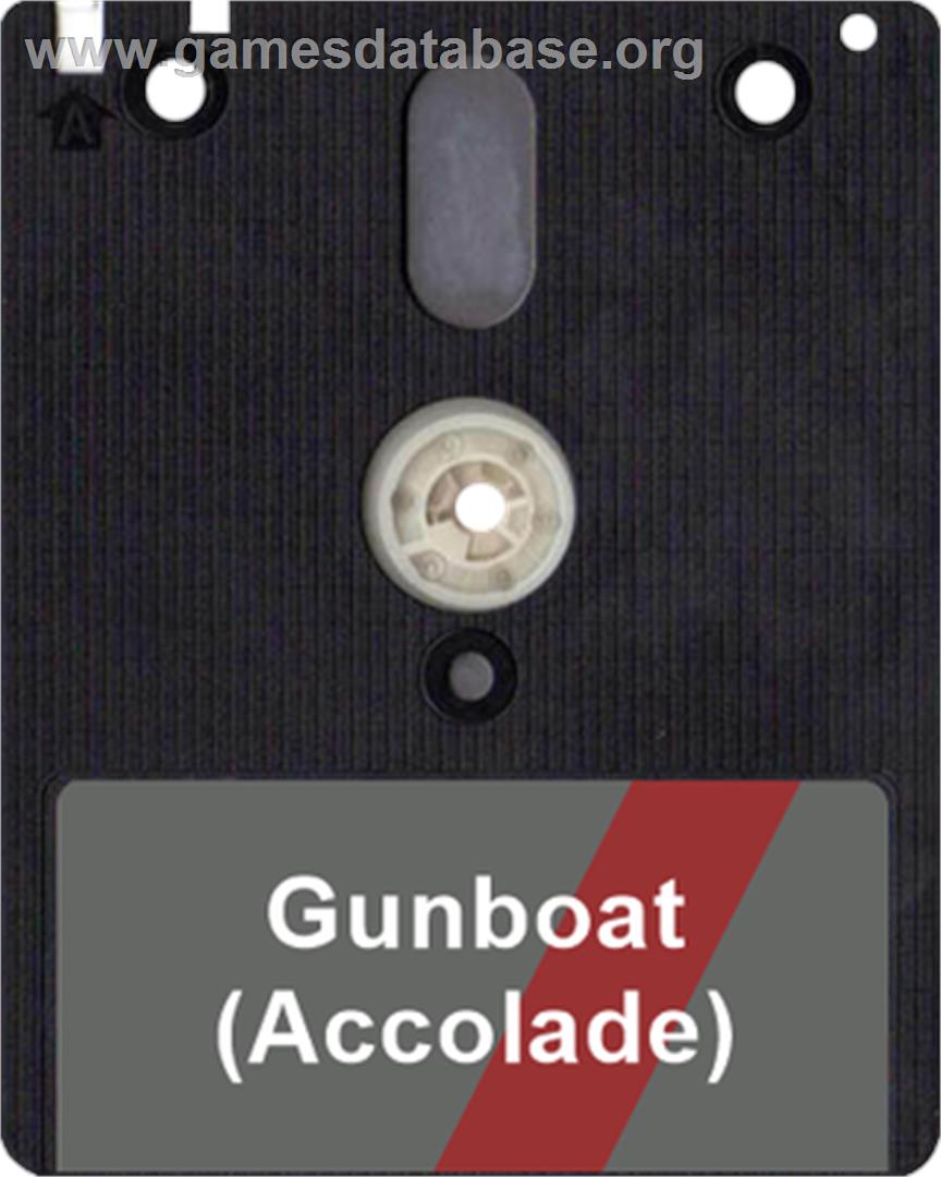Gunboat - Amstrad CPC - Artwork - Disc