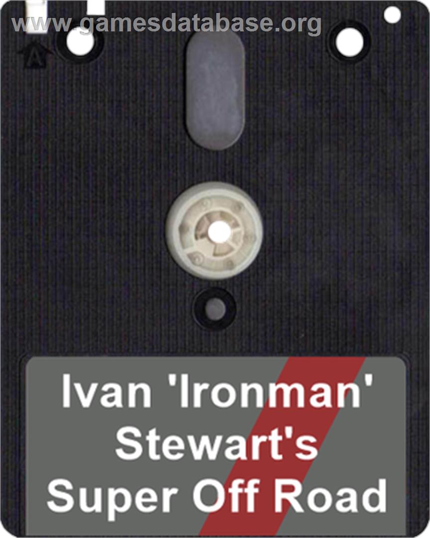 Ivan 'Ironman' Stewart's Super Off Road - Amstrad CPC - Artwork - Disc