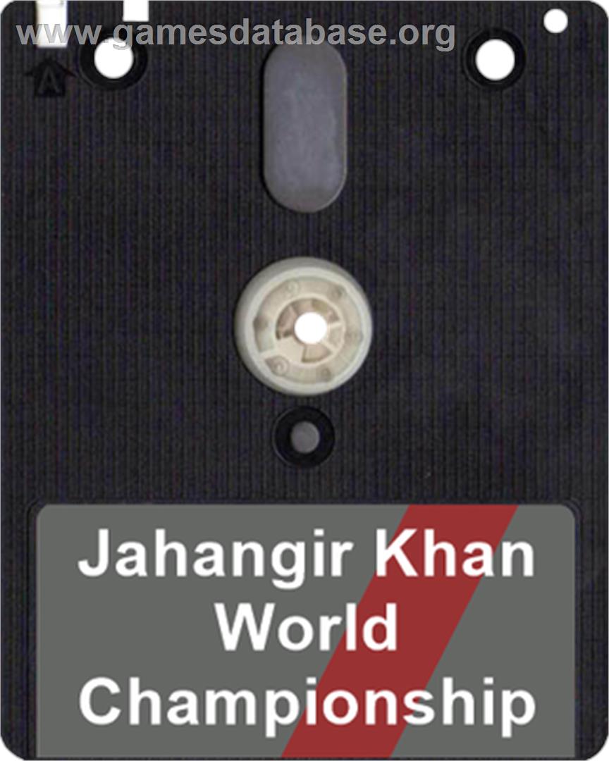 Jahangir Khan World Championship Squash - Amstrad CPC - Artwork - Disc