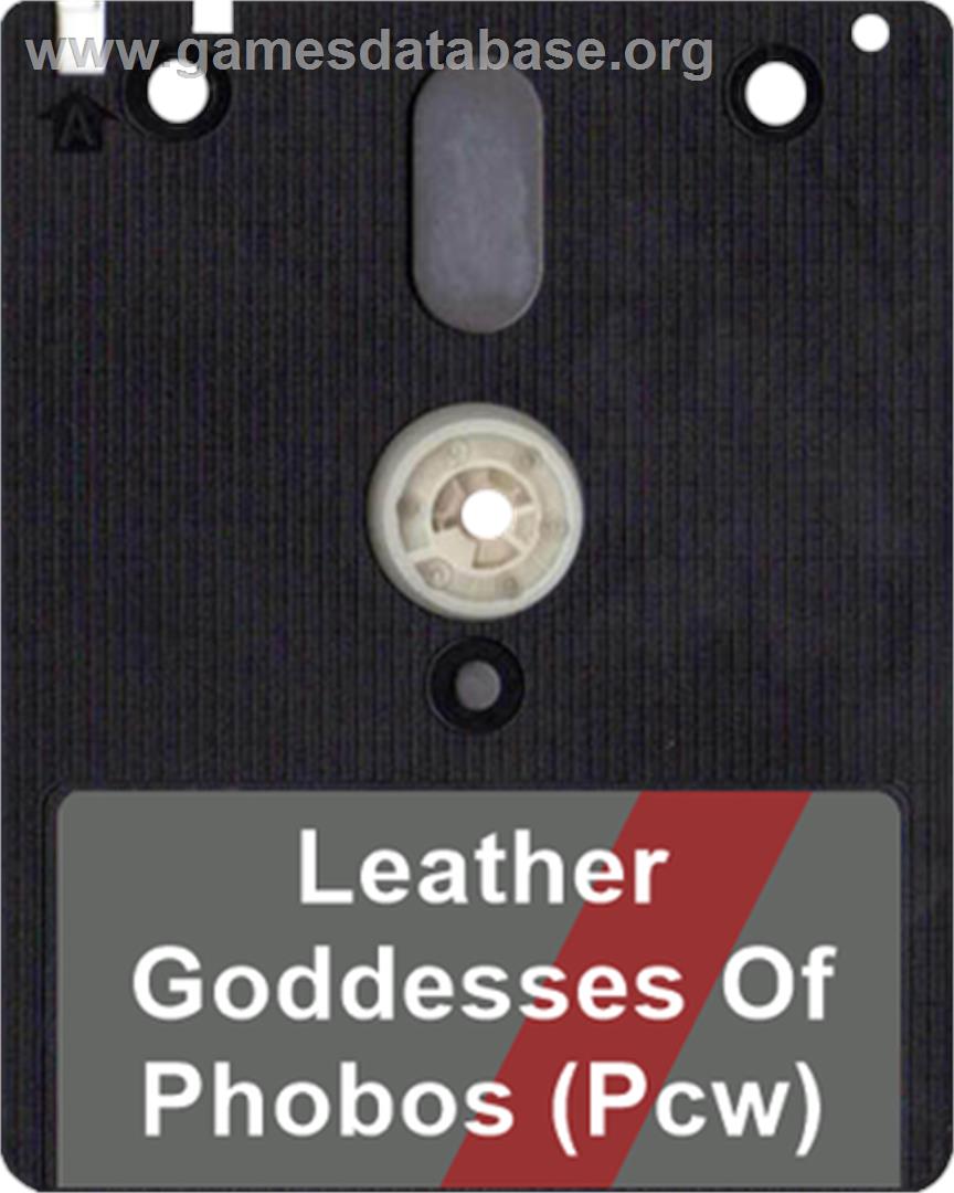 Leather Goddesses of Phobos - Amstrad CPC - Artwork - Disc