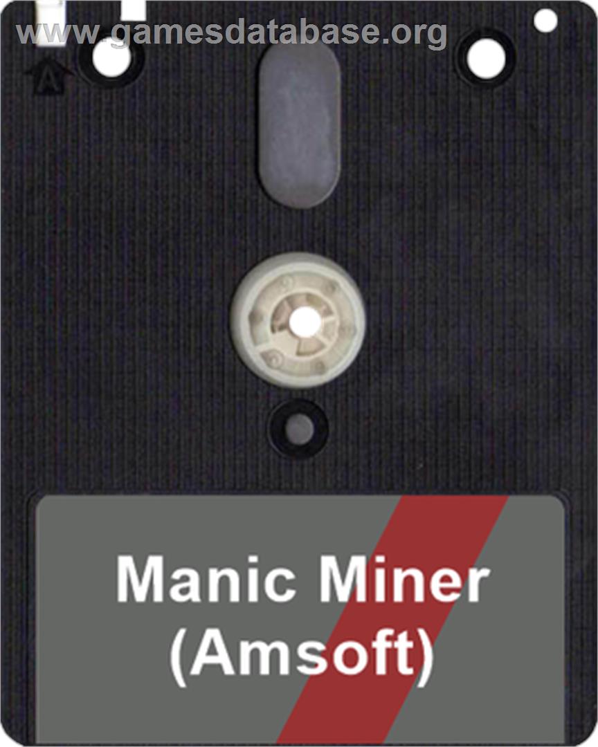 Manic Miner - Amstrad CPC - Artwork - Disc