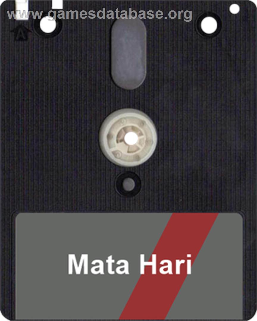 Mata Hari - Amstrad CPC - Artwork - Disc