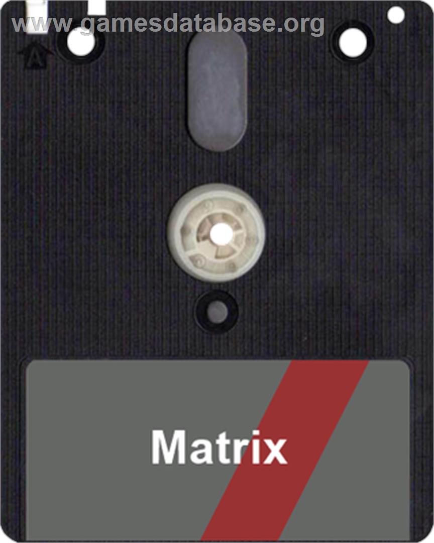 Matrix - Amstrad CPC - Artwork - Disc