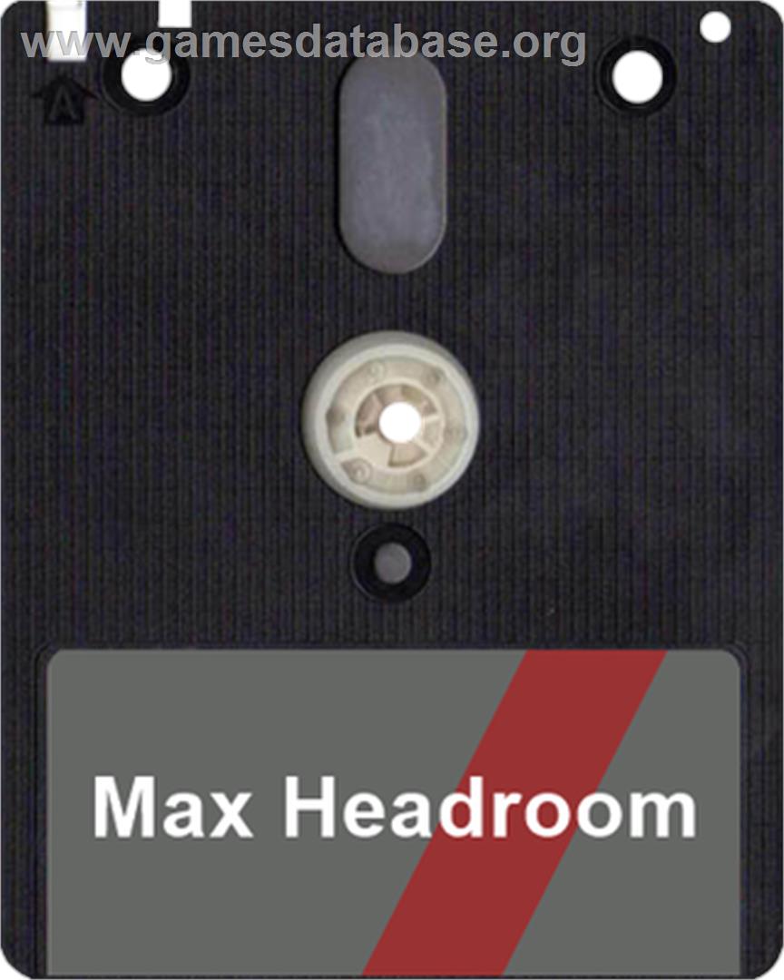 Max Headroom - Amstrad CPC - Artwork - Disc