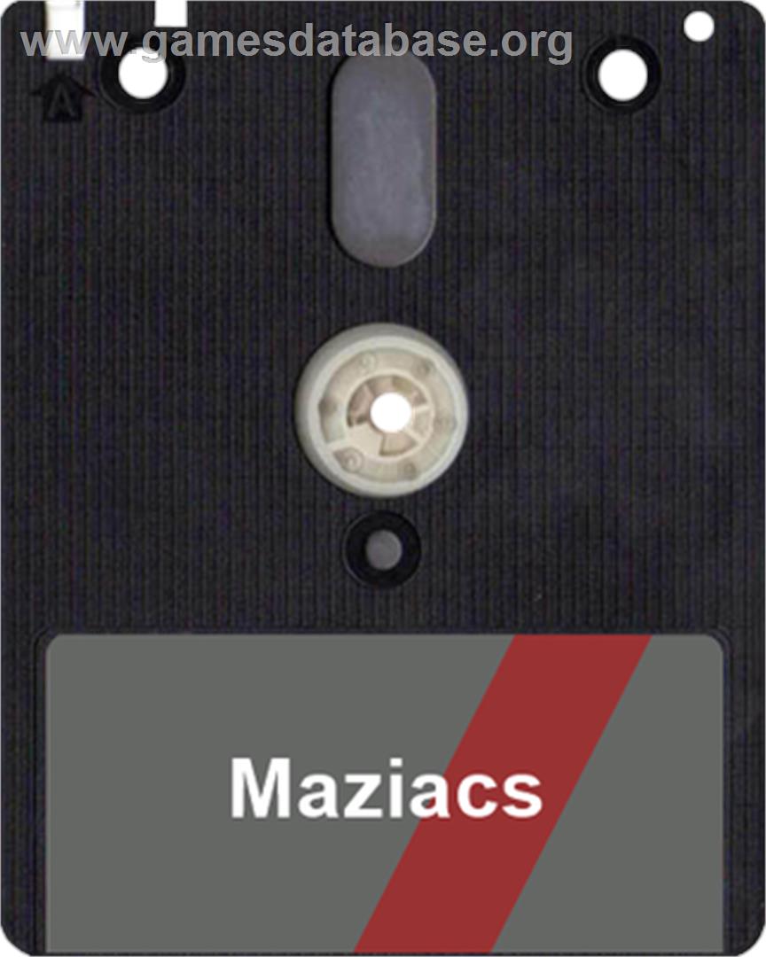 Maziacs - Amstrad CPC - Artwork - Disc