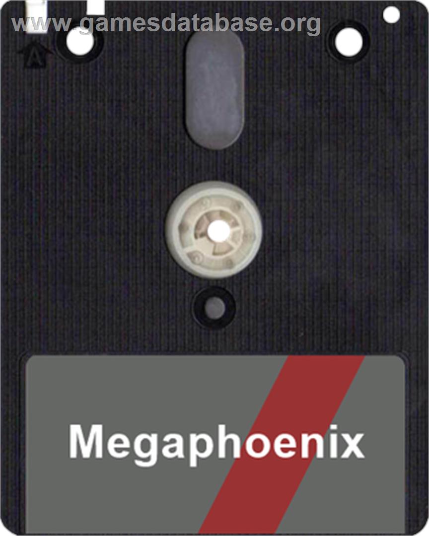 Mega Phoenix - Amstrad CPC - Artwork - Disc