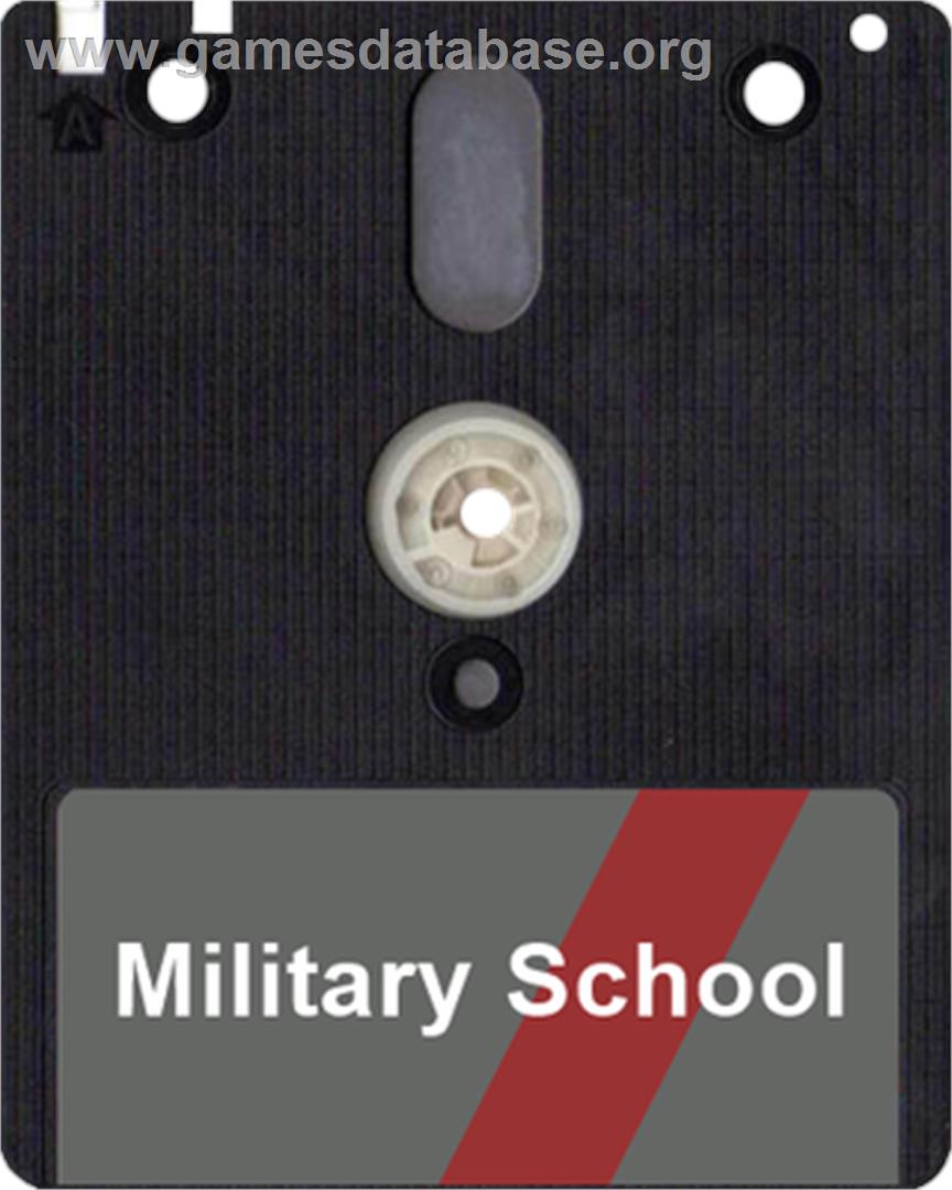 Military School - Amstrad CPC - Artwork - Disc