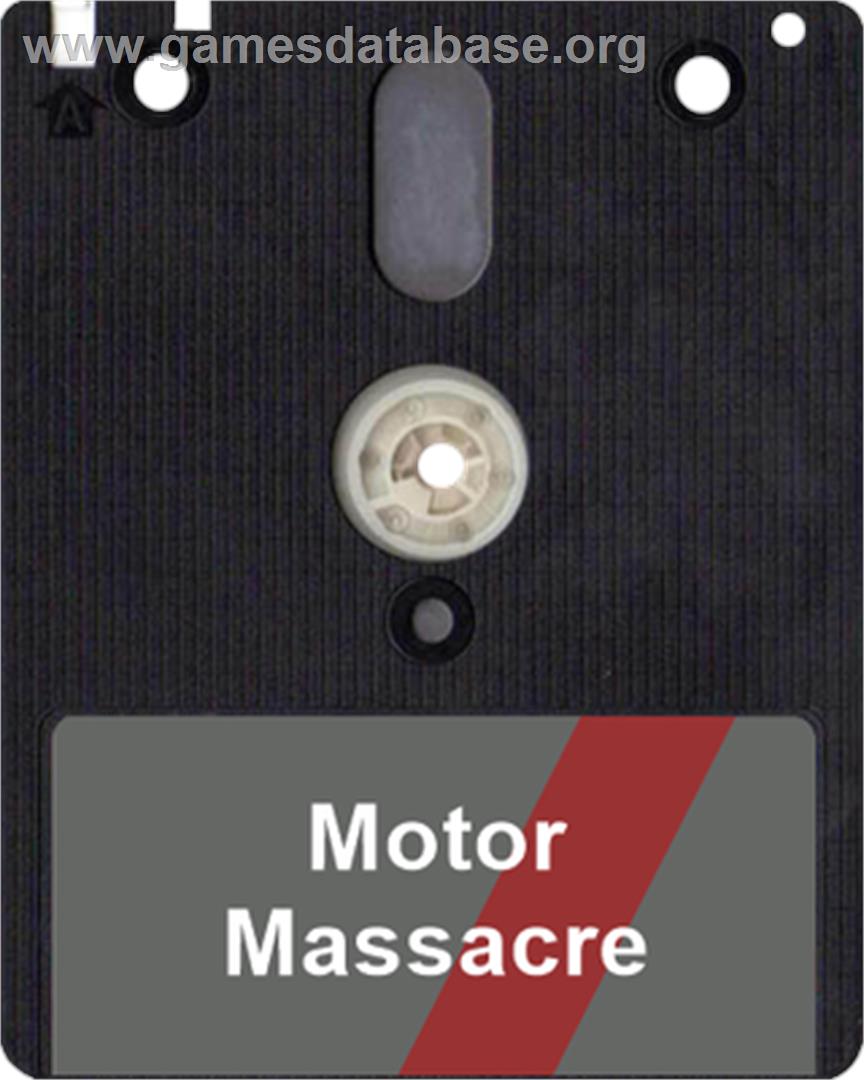 Motor Massacre - Amstrad CPC - Artwork - Disc