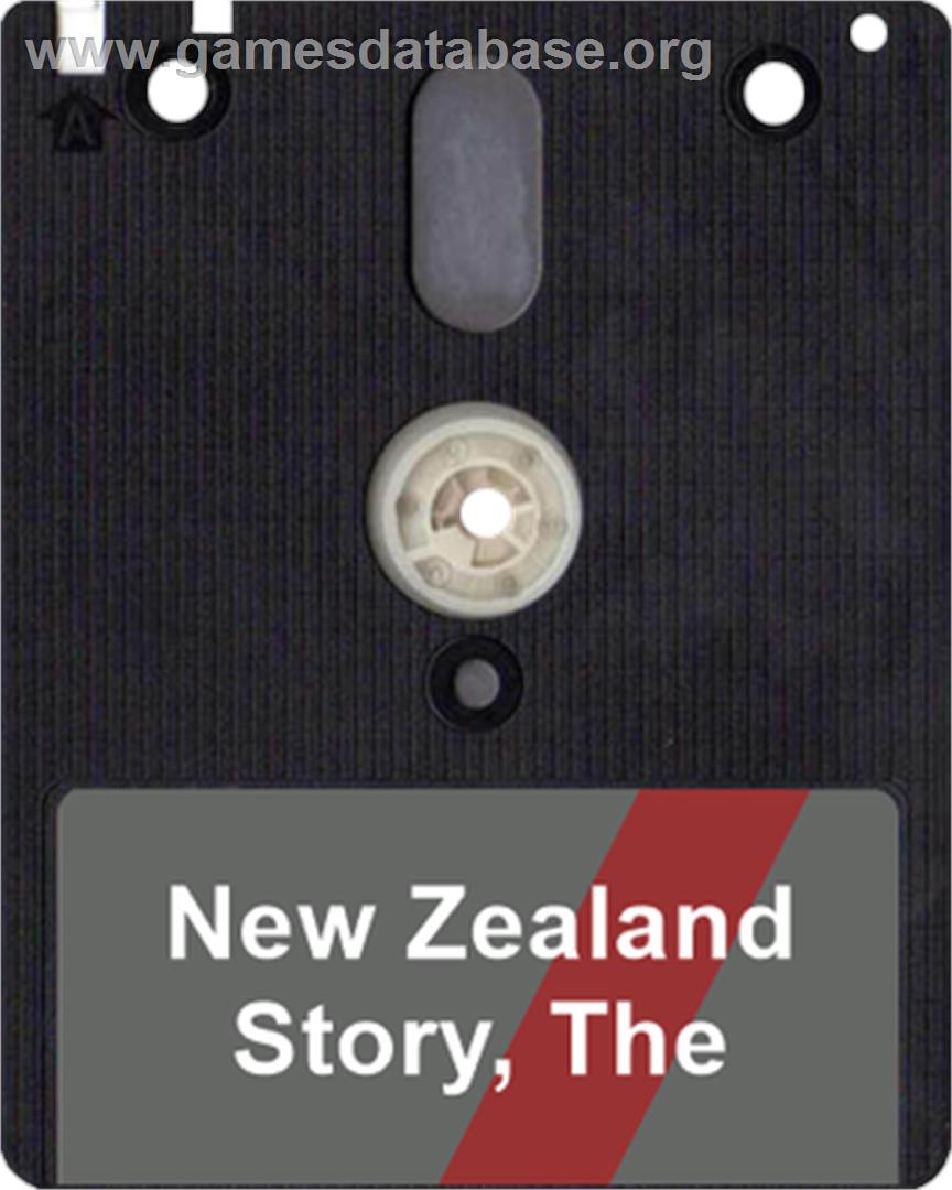New Zealand Story, The - Amstrad CPC - Artwork - Disc