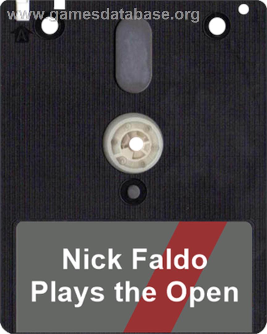Nick Faldo Plays The Open - Amstrad CPC - Artwork - Disc