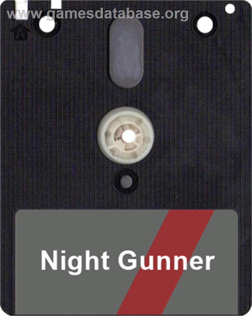 Night Gunner - Amstrad CPC - Artwork - Disc