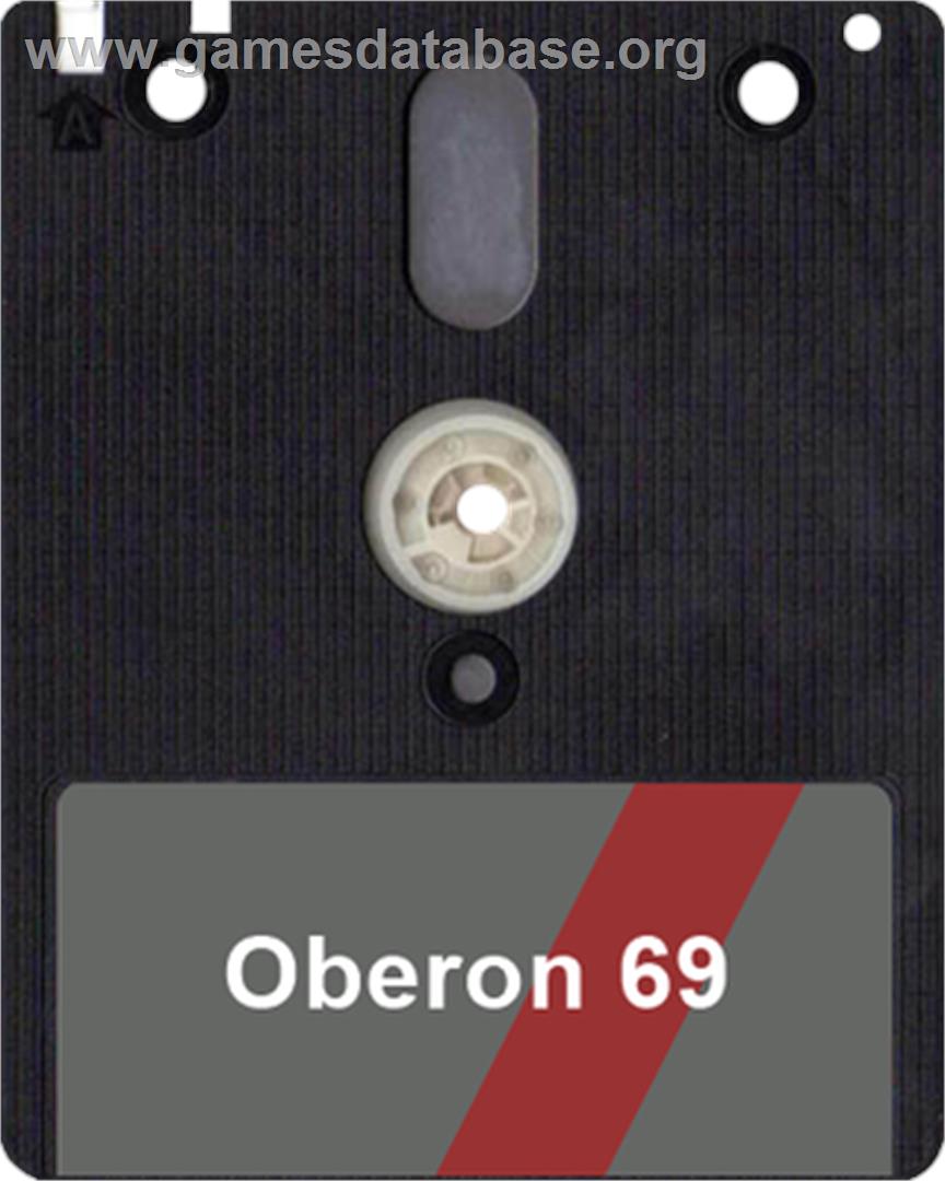Oberon 69 - Amstrad CPC - Artwork - Disc