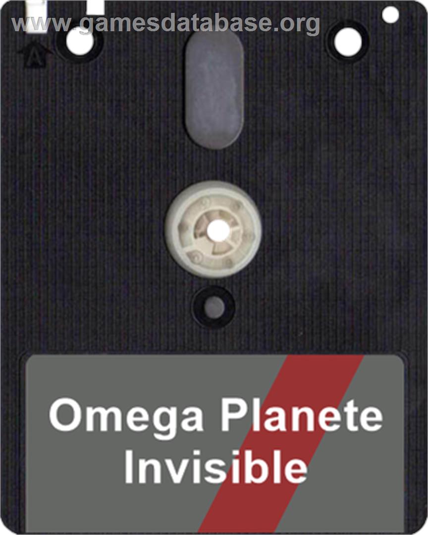 Omega Planete Invisible - Amstrad CPC - Artwork - Disc