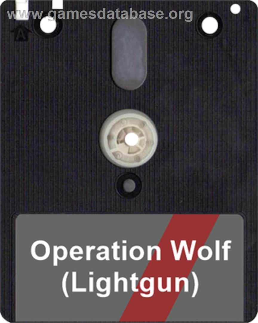 Operation Wolf - Amstrad CPC - Artwork - Disc