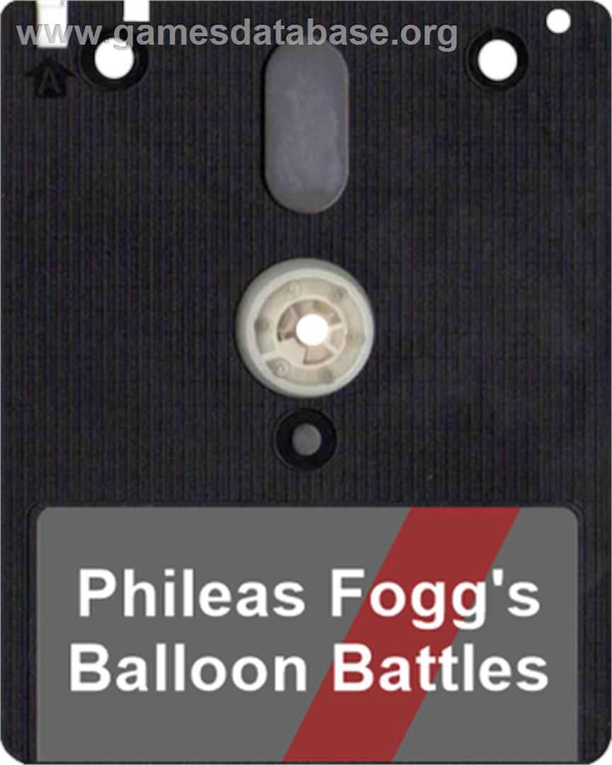 Phileas Fogg's Balloon Battles - Amstrad CPC - Artwork - Disc