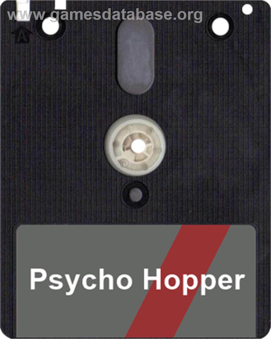 Psycho Hopper - Amstrad CPC - Artwork - Disc