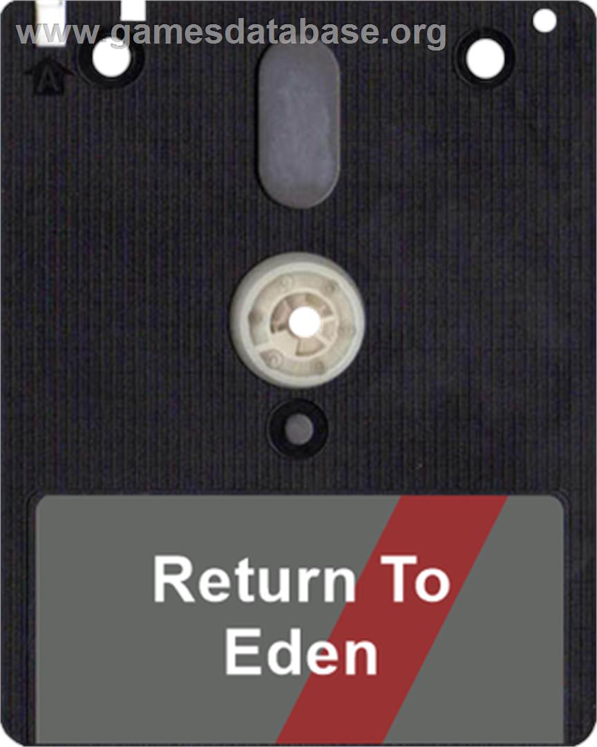 Return to Eden - Amstrad CPC - Artwork - Disc