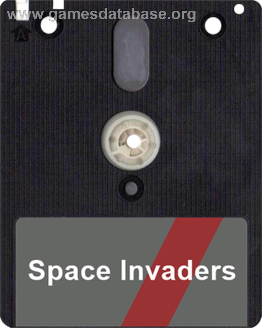 Space Invaders (Auntie John) - Amstrad CPC - Artwork - Disc
